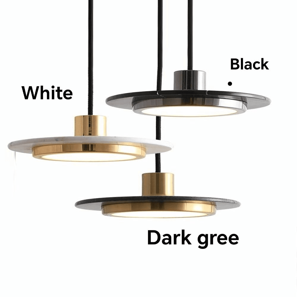 Nordic Modern Minimalist Chandelier Creative Marble Restaurant Bedside Lamp Copper Personalized Chandelier, Nordic Marble Copper Chandelier, operation11