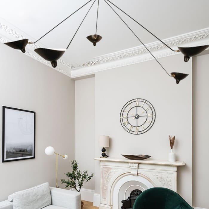 Arclume Arc Ceiling Lamp - Mid Century Multi Arm Light for Living Room, operation11