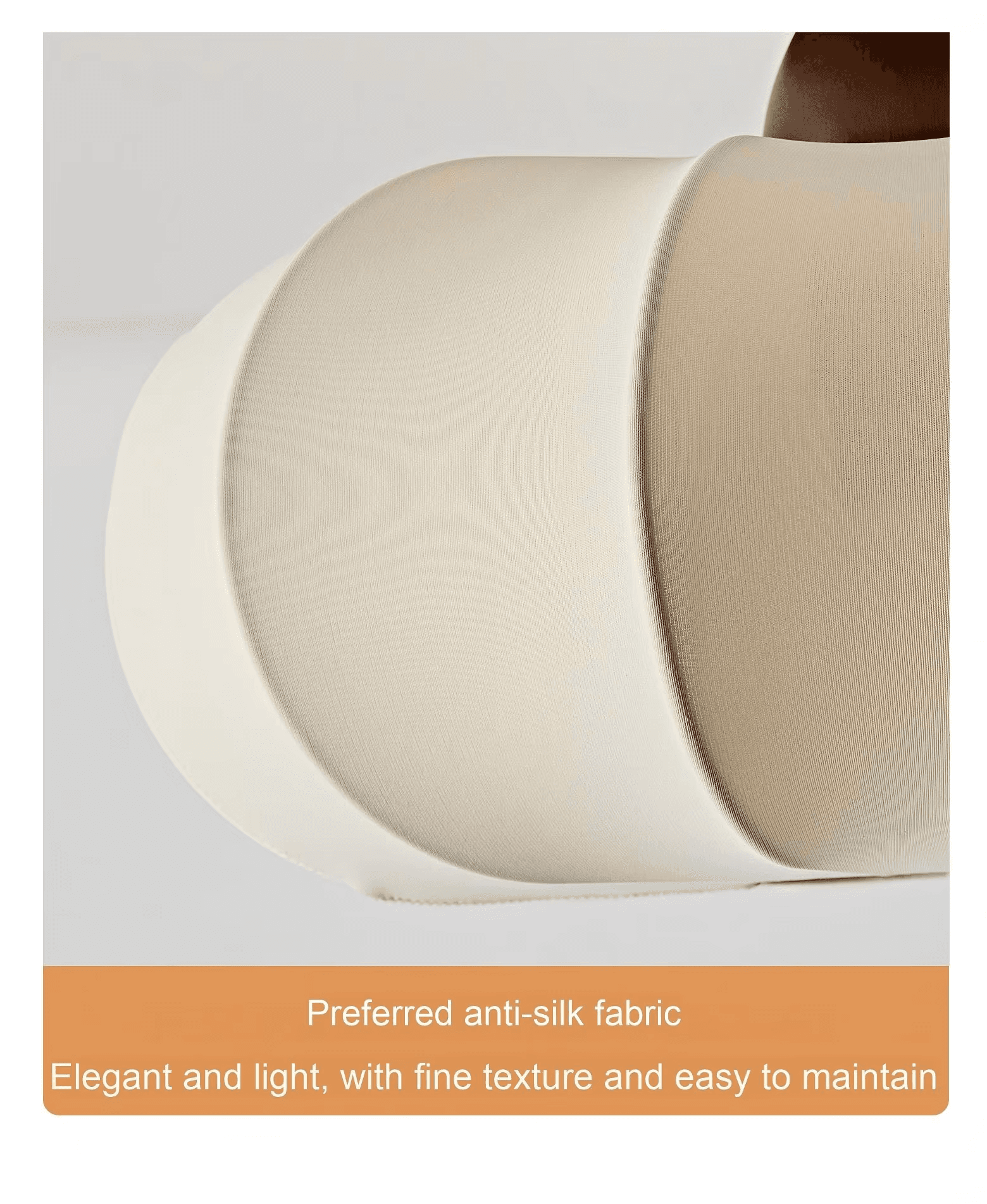 Fabric Eye Protection Vintage Ceiling Lamp Premium Song Aesthetics Fabric Art Flush Mount Lighting for Bedroom, Song Aesthetic Fabric Ceiling Lamp, operation11