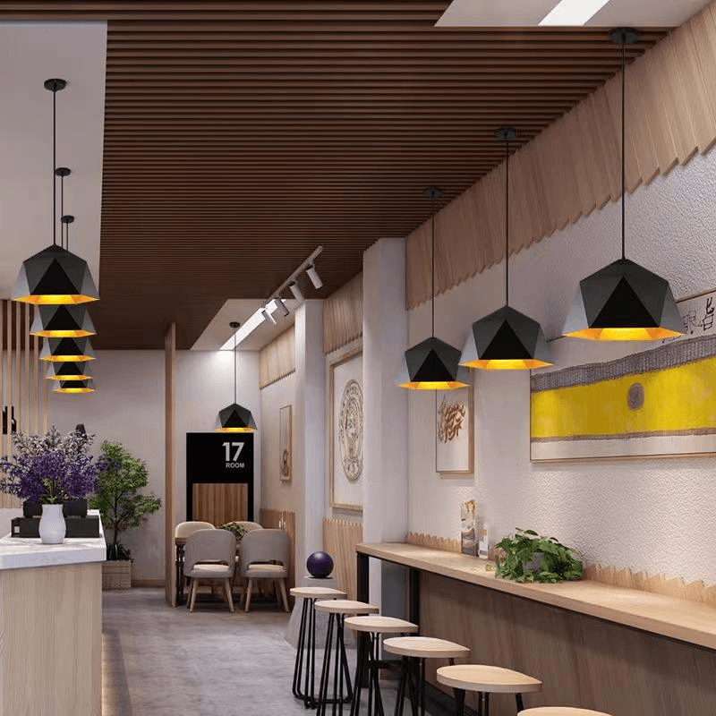Modern Dining Room Chandelier Pendant Light Simple Hanging Light Metal Material for Dining Room Home Lighting, operation11