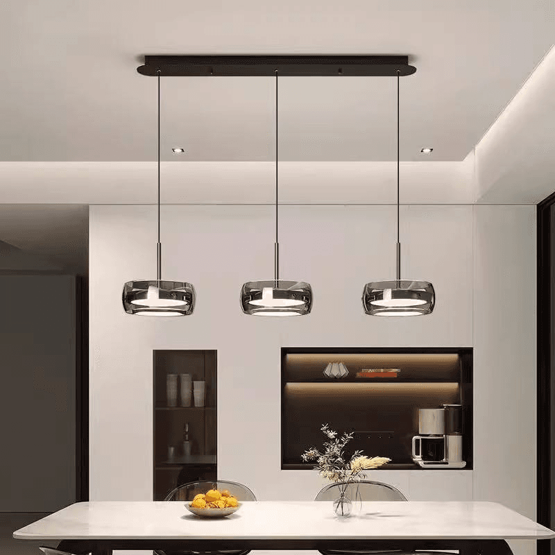 Italian Luxury Dining Table Island Pendant Chandelier High-end Modern Glass Lamp Hot-selling Cross-border for Hanging, Italian Glass Chandelier Pendant Light, operation11