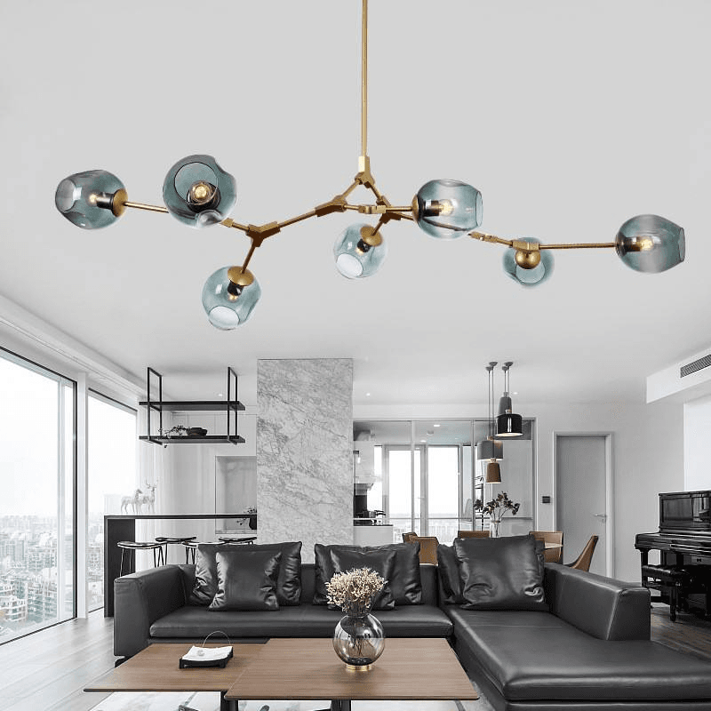 Modern Glass Pendant Light Nordic Dining Room Kitchen Light Designer Hanging Lamps Avize Lustre Lighting, Modern Glass Pendant Light Nordic Design, operation11