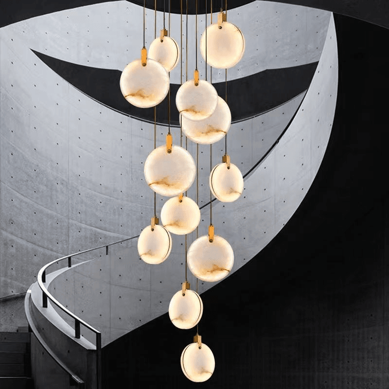 Japanese Wabi Sabi Pendant Light E27 Minimalist Loft Luminaire Suspended Lighting for Home Restaurant, operation11