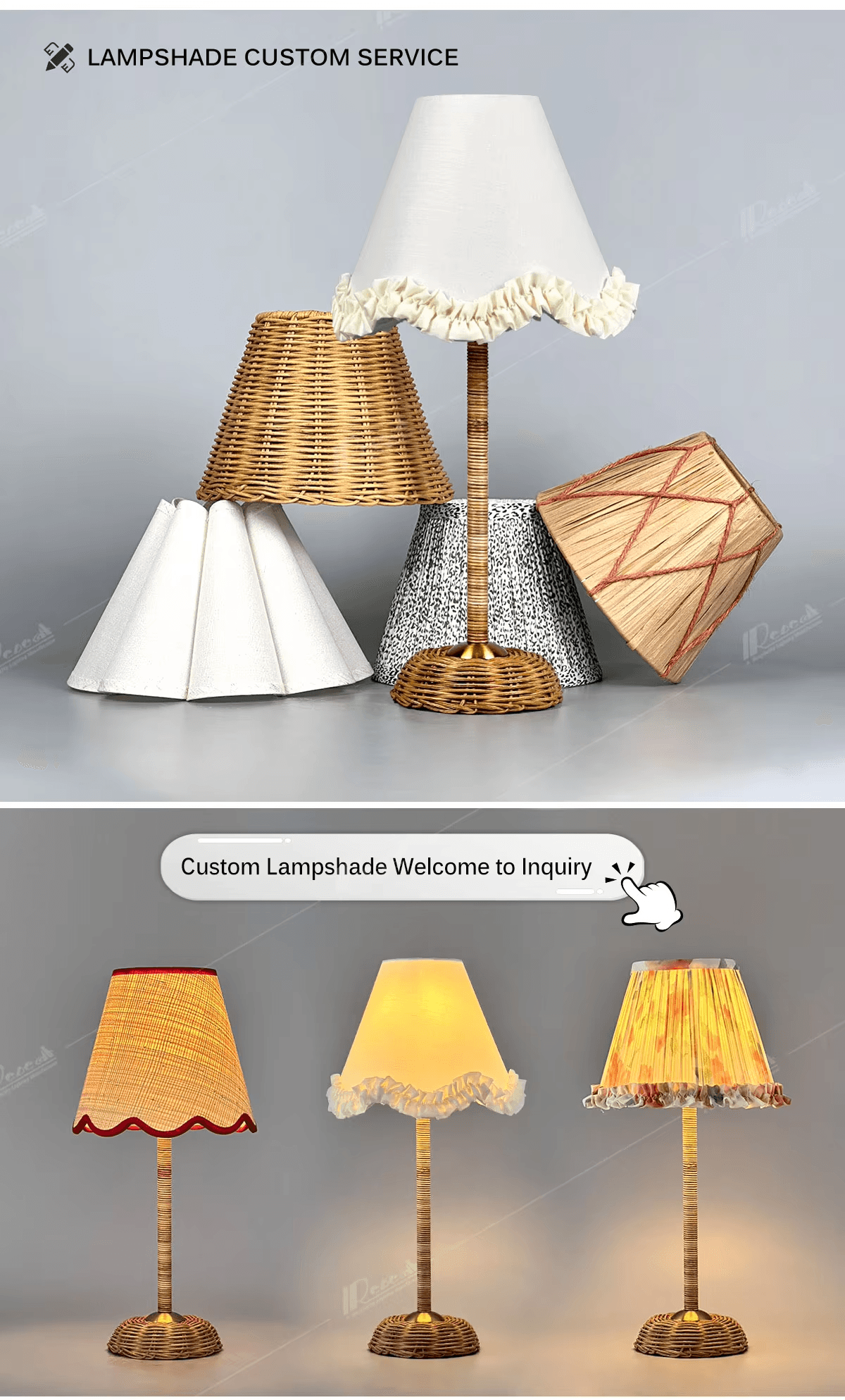 Hot Sale Vintage Rattan Nordic Table Lamp Unique Decorative Indoor Lighting Low Quantity Price for Home Decoration, Vintage Rattan Nordic Table Lamp, operation11