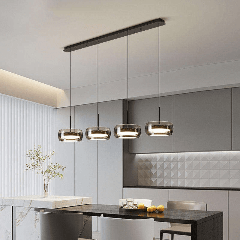 Italian Luxury Dining Table Island Pendant Chandelier High-end Modern Glass Lamp Hot-selling Cross-border for Hanging, Italian Glass Chandelier Pendant Light, operation11