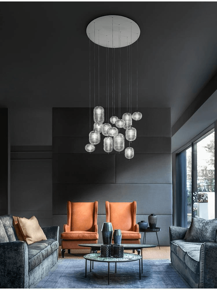 Nordic Indoor Lighting Chendalier Lustre Hang Pendent Design Lamp Supplier Chandeliers Pendant Light Glass Modern Led, Nordic Glass Chandelier Pendant Light, operation11