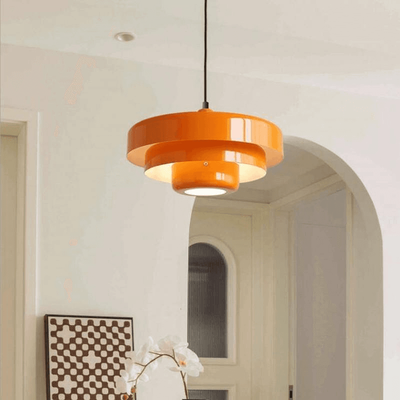 Colorful Ceiling Lamp Restaurant Kitchen Island Bar Retro Modern Multi-Pendant Hanging Light, Colorful Multi-Pendant Ceiling Lamp, operation11