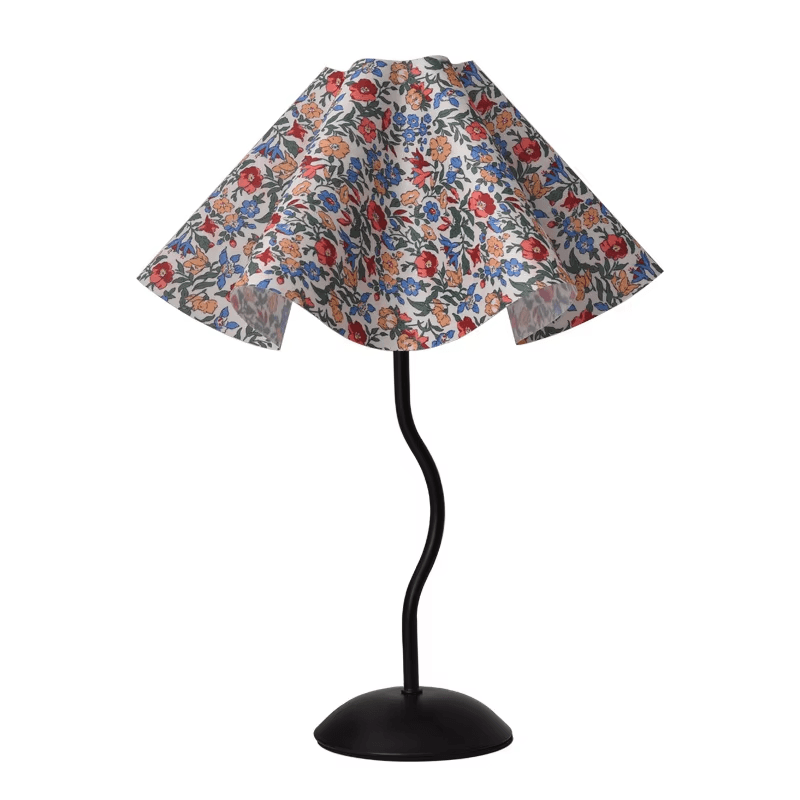Luxury Hospitality Grade Cordless Lamp Iron with Fabric Lampshade for Fine Dining Wedding and Hotel Decor, Cordless Iron Lamp with Fabric Lampshade, operation11
