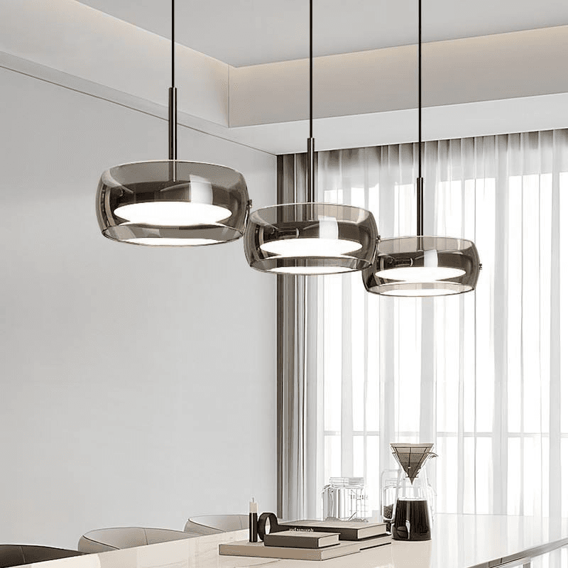 Italian Luxury Dining Table Island Pendant Chandelier High-end Modern Glass Lamp Hot-selling Cross-border for Hanging, Italian Glass Chandelier Pendant Light, operation11