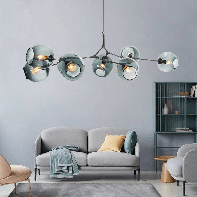 Modern Glass Pendant Light Nordic Dining Room Kitchen Light Designer Hanging Lamps Avize Lustre Lighting, Modern Glass Pendant Light Nordic Design, operation11